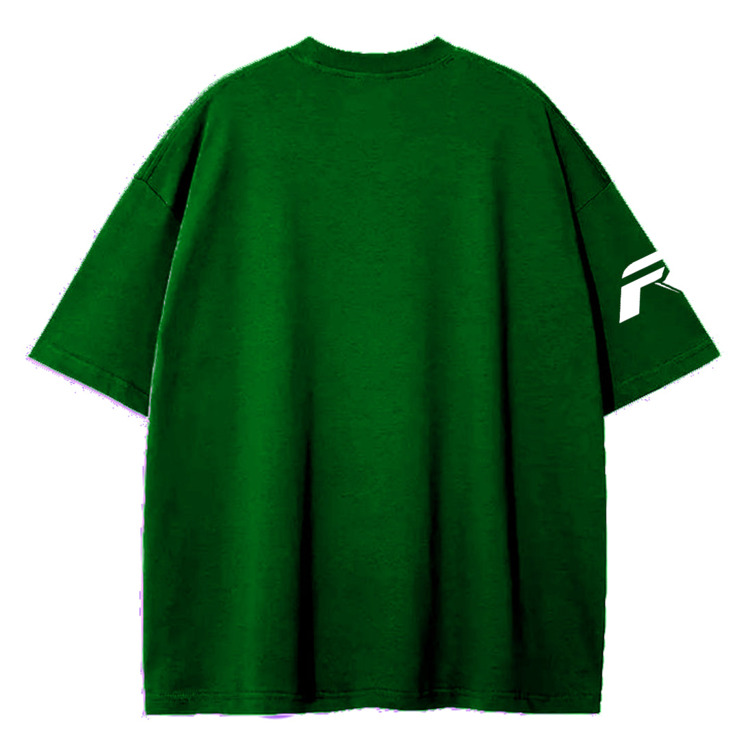 Dark Green Oversized T-shirt