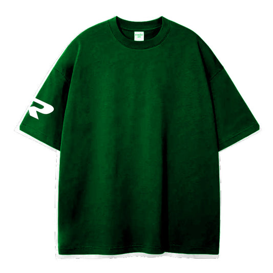 Dark Green Oversized T-shirt